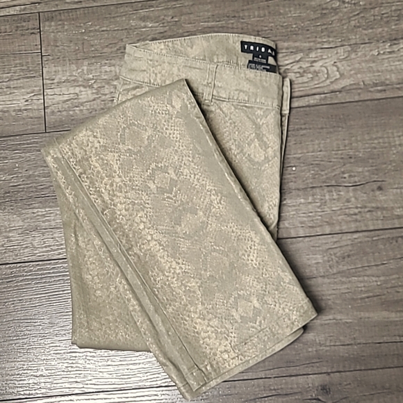 🤗Tribal Faux Snakeskin Pants/Size 6/Free Gift - Picture 3 of 7